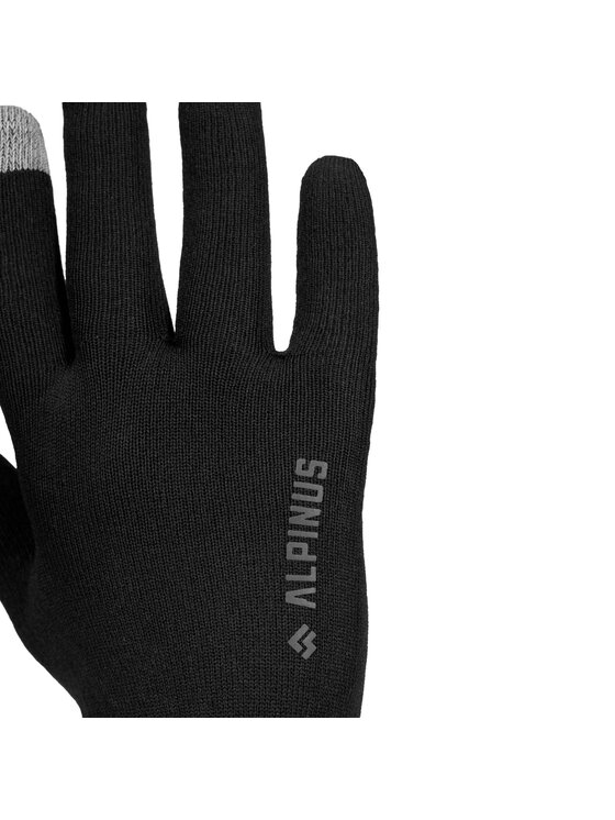 Alpinus Alpinus Rękawice narciarskie Bracklinn Czarny