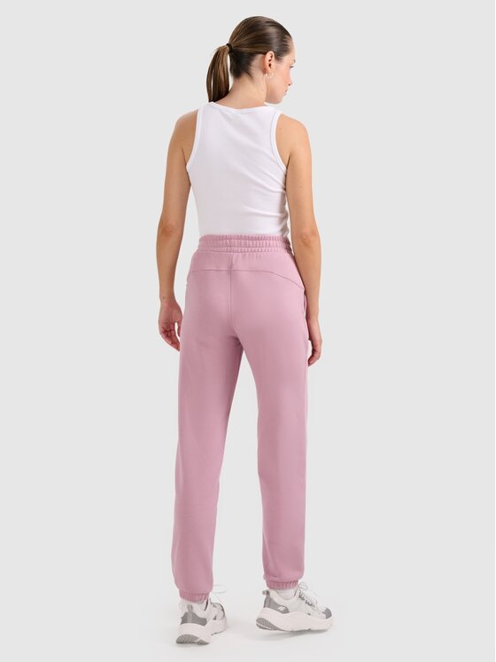 4F 4F Komplet bluza, body i spodnie dresowe 4FRAW25TTROF1613-56S Różowy Regular Fit