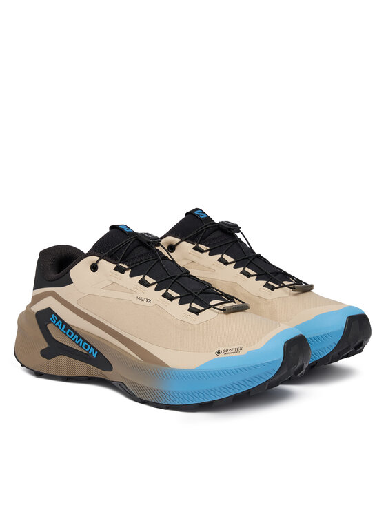 Salomon Salomon Buty do biegania Genesis 2 GORE-TEX L49302000 Beżowy