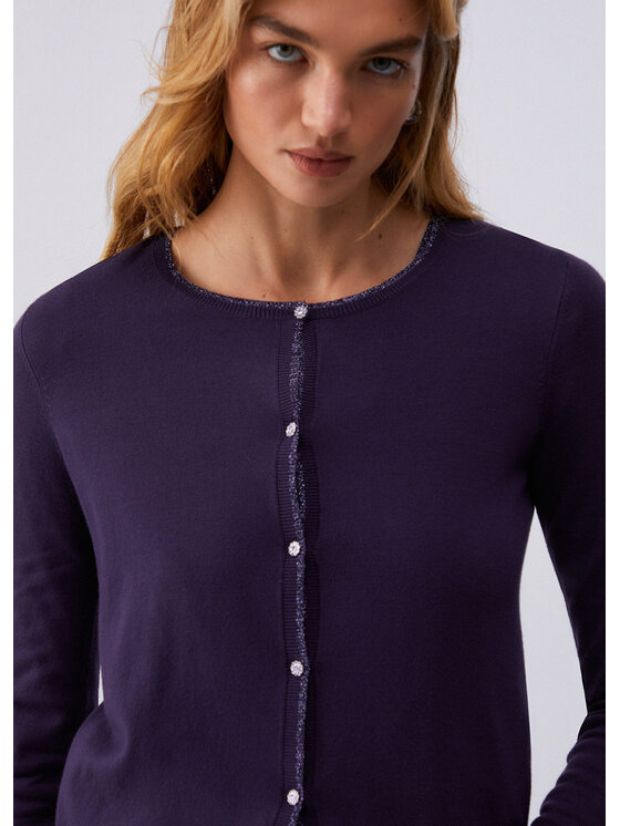 Liu Jo Liu Jo Cardigan WA6280MS49I93725 Viola Regular Fit