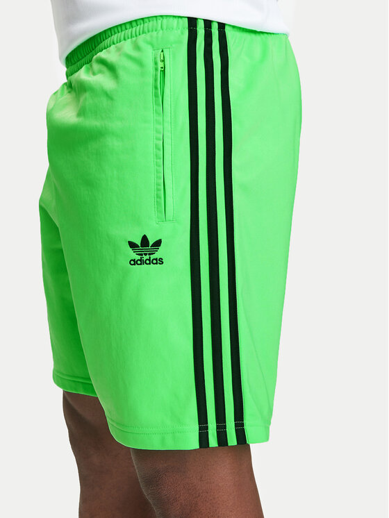 adidas adidas Спортивні шорти adicolor Firebird JY1340 Зелений Regular Fit