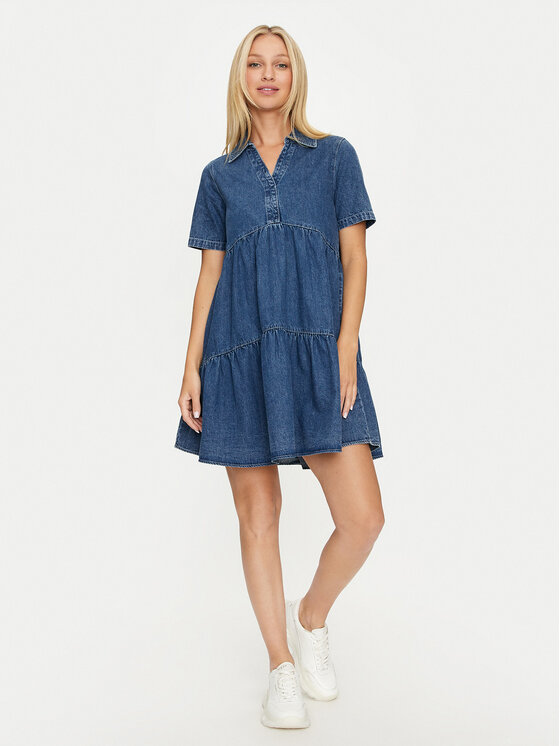 Noisy May Noisy May Jeanskleid Rikka 27030819 Blau Loose Fit
