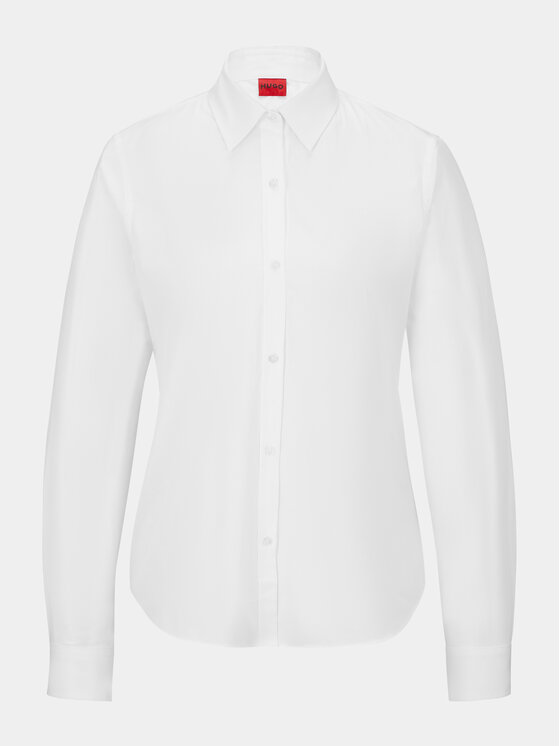 HUGO Hugo Hemd The Essential 50496339 Weiß Regular Fit