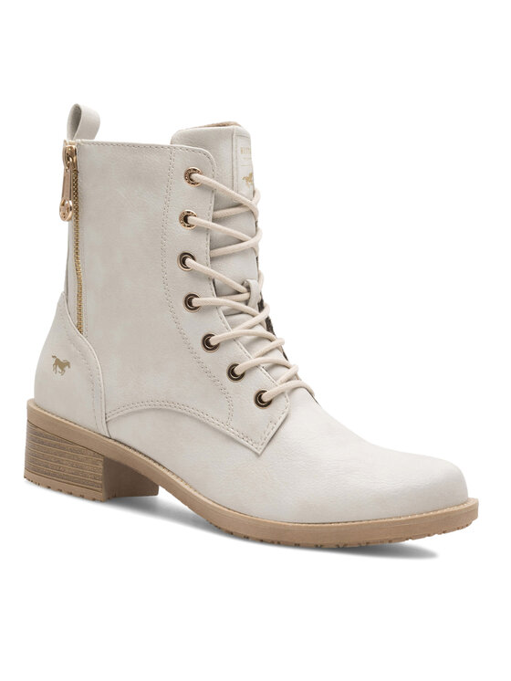 Mustang Mustang Schnürschuhe 1402-502 Weiß