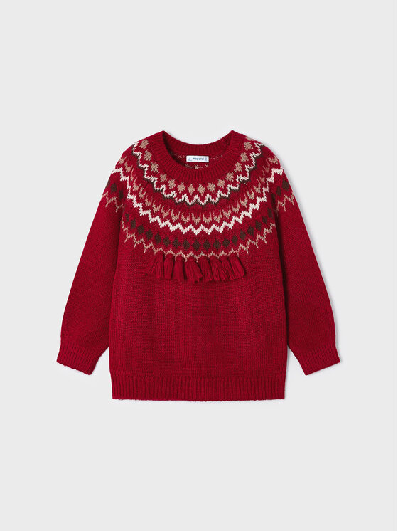 Mayoral Mayoral Sweater 4.307 Piros Regular Fit