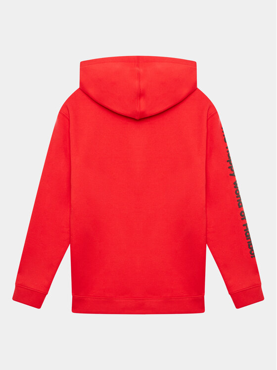 Vans Vans Суитшърт HARIBO VN00086G Червен Regular Fit