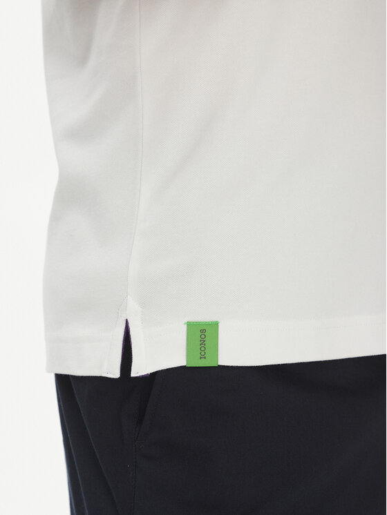 La Martina La Martina Polo Yeshayahu MAP320 PK001 Biały Regular Fit