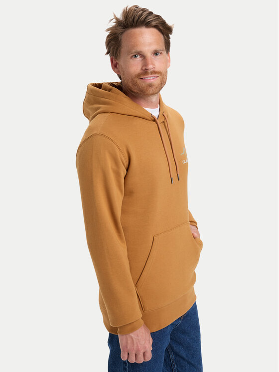 Quiksilver Quiksilver Sweatshirt Light Waves EQYFT05168 Orange Regular Fit