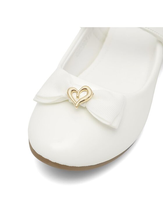Nelli Blu Nelli Blu Ballerinas CM230519-8 Weiß