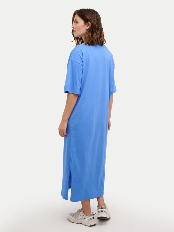 Kaffe Kaffe Rochie de zi Edna 10507351 Albastru Loose Fit