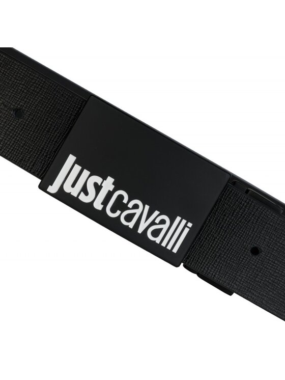Just Cavalli Just Cavalli Pánský pásek 74QB6F10 Černá