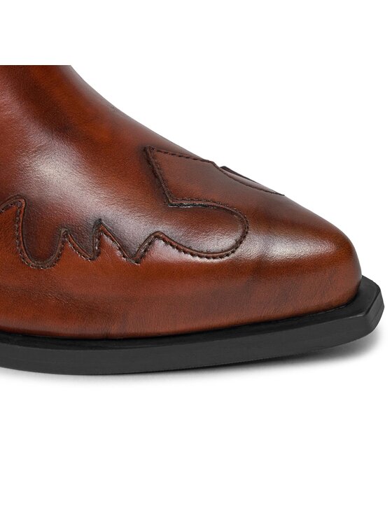 Bronx Bronx Cizme și botine cowboy Western 47515-H Maro