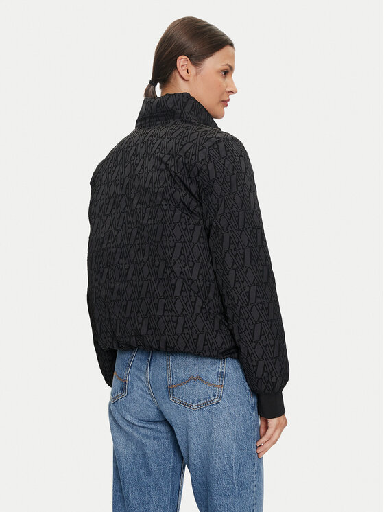 Armani Exchange Armani Exchange Демісезонна куртка 6DYB07 YN2UZ 1200 Чорний Regular Fit