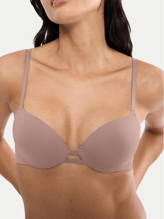 Triumph Triumph Biustonosz z fiszbiną Body Make-Up Illusion 10226401 Brązowy