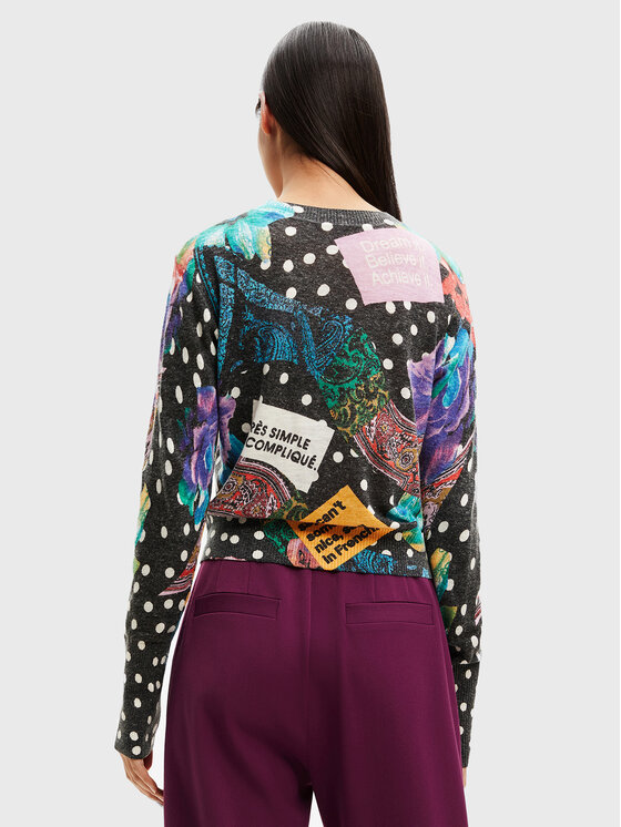 Desigual Desigual Pullover Spice 22WWJFA1 Bunt Regular Fit