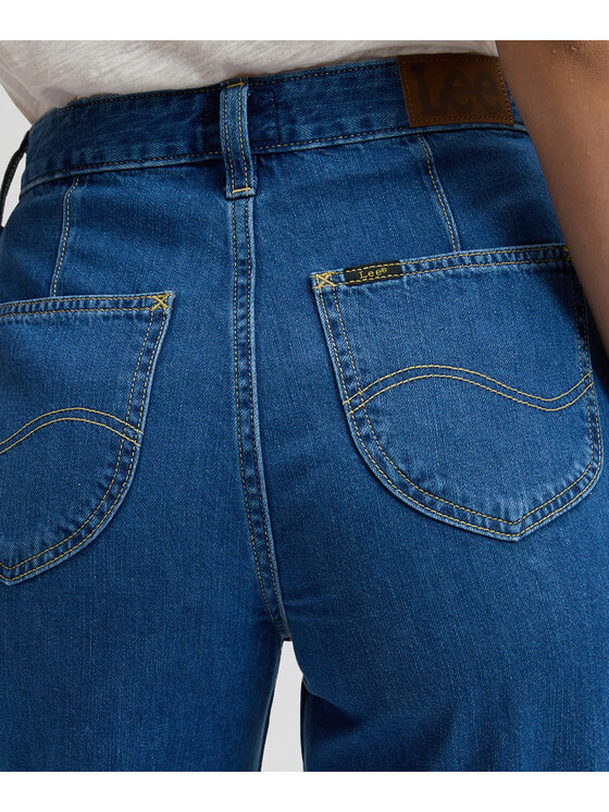 Lee Lee Jeansy 112376786 Niebieski Bootcut Fit