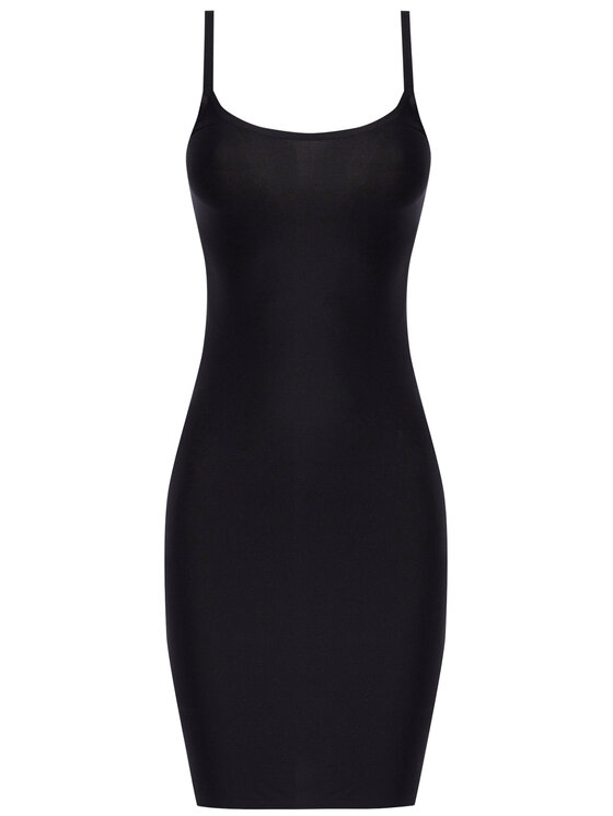 Chantelle Chantelle Apakškleita Soft Stretch C10610 Melns Slim Fit