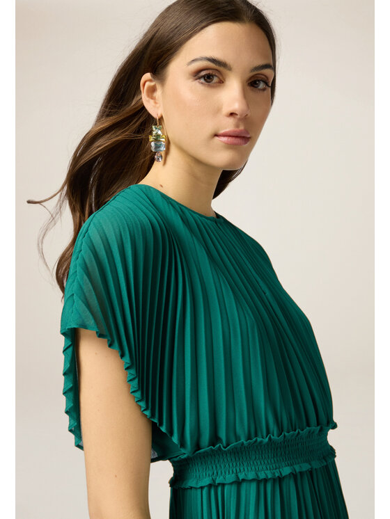 Oltre Oltre Vestito 7298J000789N015 Verde A-Line Fit