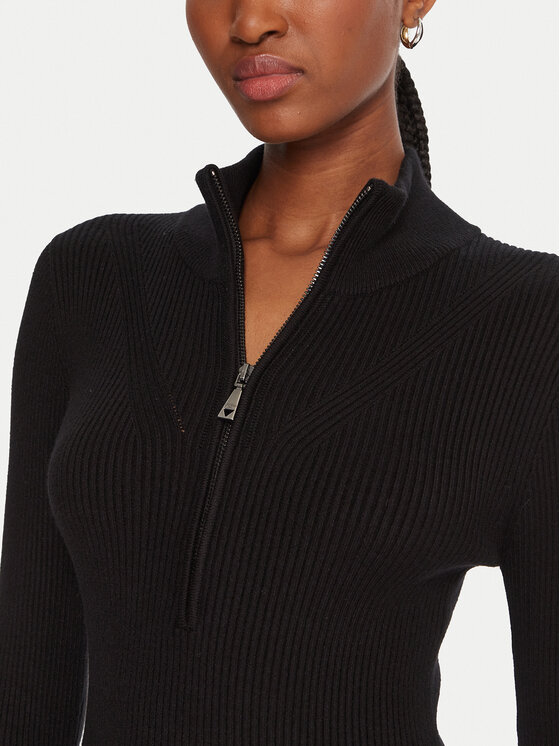 Guess Guess Ежедневна рокля W5BK45 Z0572 Черен Slim Fit