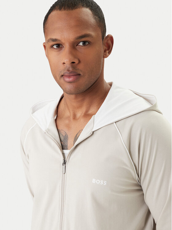 BOSS BOSS Bluză Mix&Match 50515313 Gri Regular Fit