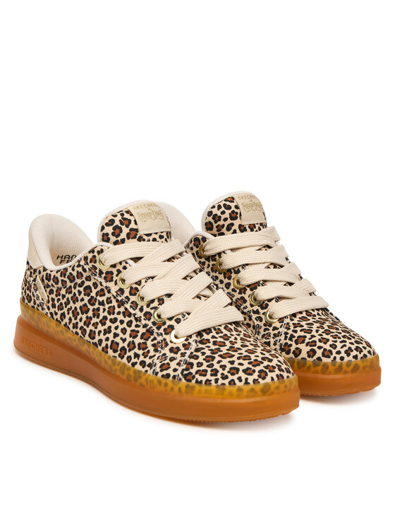 Skechers Skechers Sneakersy Snoop Dogg: Courtside - Nature Girlz 186104/NAT Brązowy