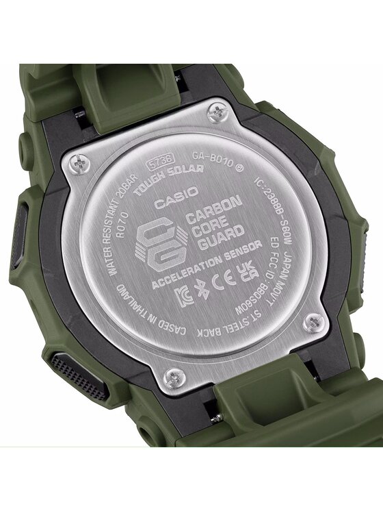 Casio Casio Zegarek GA-B010-3AER Zielony