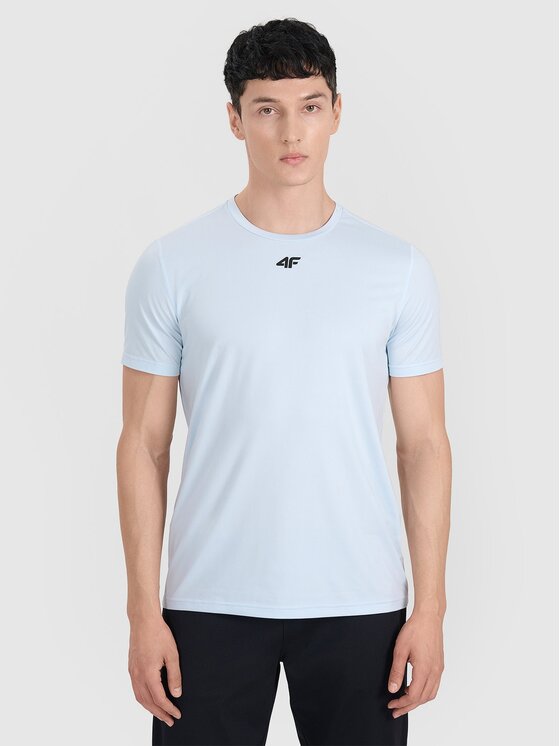 4F 4F Maglietta tecnica 4FWAW25TFTSM1522-34S Blu Regular Fit