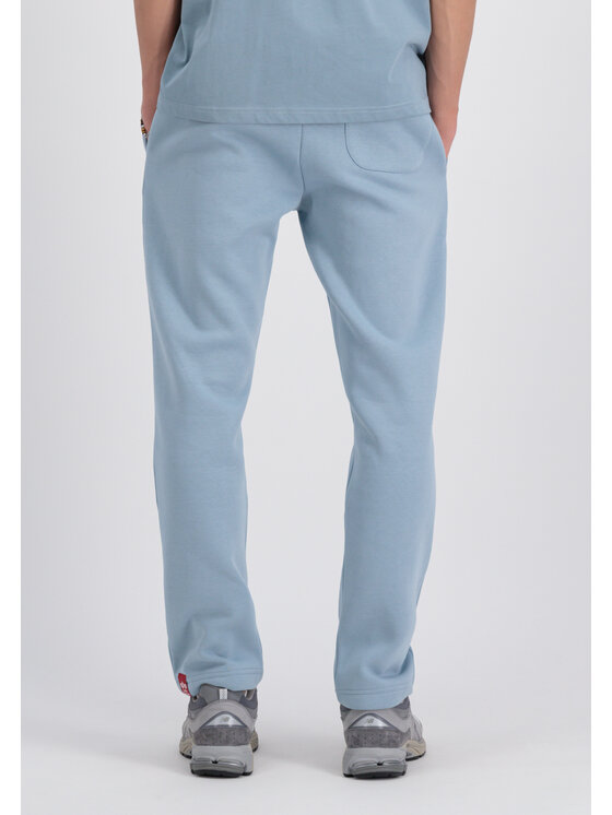 Alpha Industries Alpha Industries Joggery Embroidery Jogger Błękitny Straight Leg