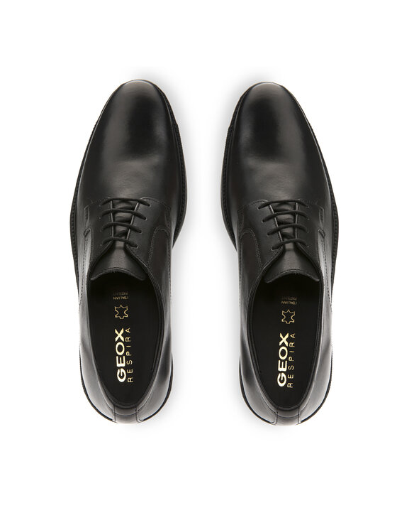 Geox Geox Półbuty U Carnaby D U52W1D 00043 C9999 Czarny