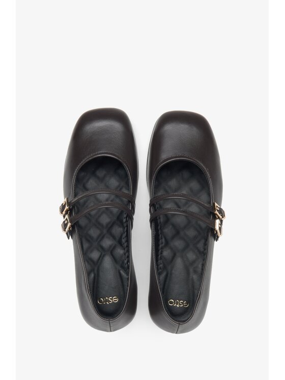 Estro Estro Ballerine ER00116789 Marrone