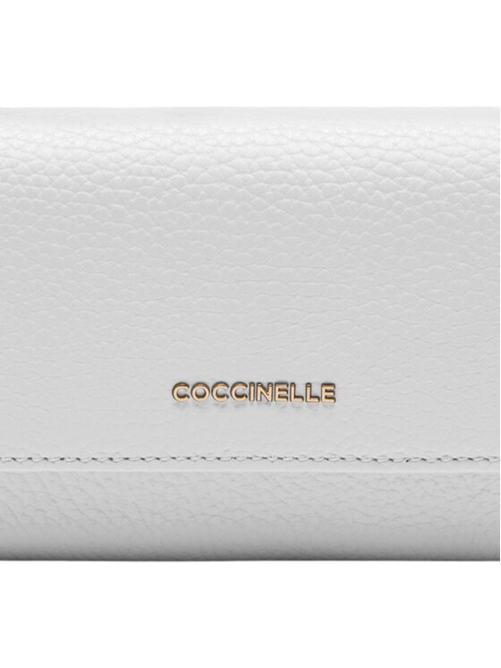 Coccinelle Coccinelle Portafoglio Metallic S13 Bianco