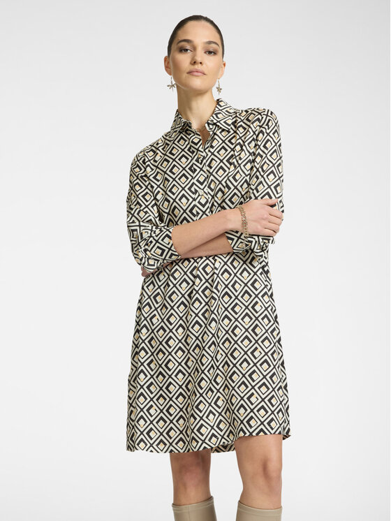 Elena Mirò Elena Mirò Vestito da giorno 7424P000227N001 Nero A-Line Fit