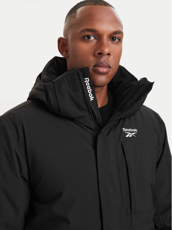 Reebok Reebok Kurtka zimowa RCC00078 Czarny Regular Fit