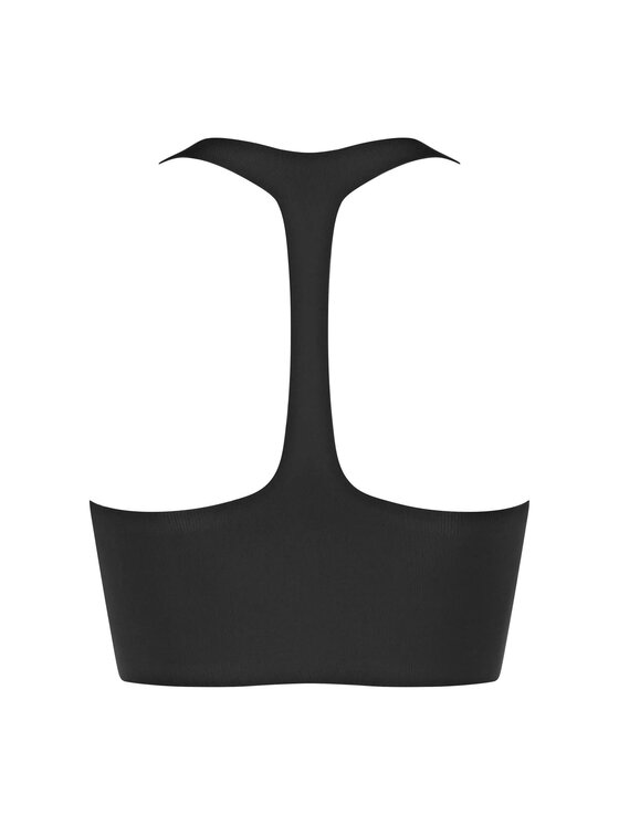 Triumph Triumph Biustonosz sloggi ZERO Feel 2.0 Racer Top Czarny