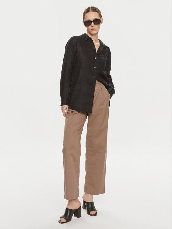 Gap Gap Koszula 875983 Czarny Relaxed Fit