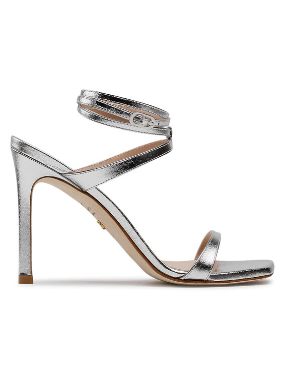 Stuart Weitzman Stuart Weitzman Sandále Ellise S0897 Strieborná