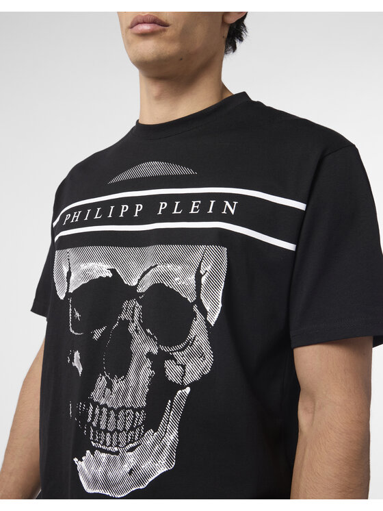PHILIPP PLEIN PHILIPP PLEIN Tričko 29876 Čierna Regular Fit