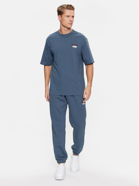 Reebok Reebok Spodnie dresowe Archive Essentials IM1526 Niebieski Regular Fit