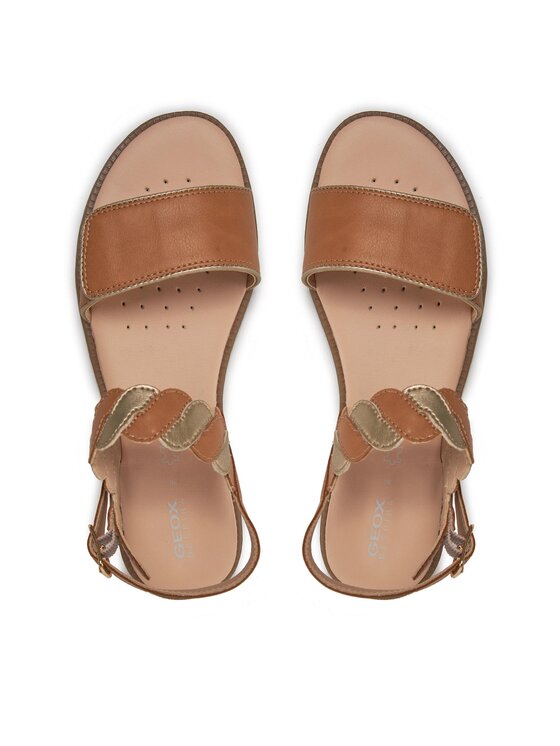 Geox Geox Sandały J Sandal Karly Girl J4535G 054AJ C5B2U D Beżowy