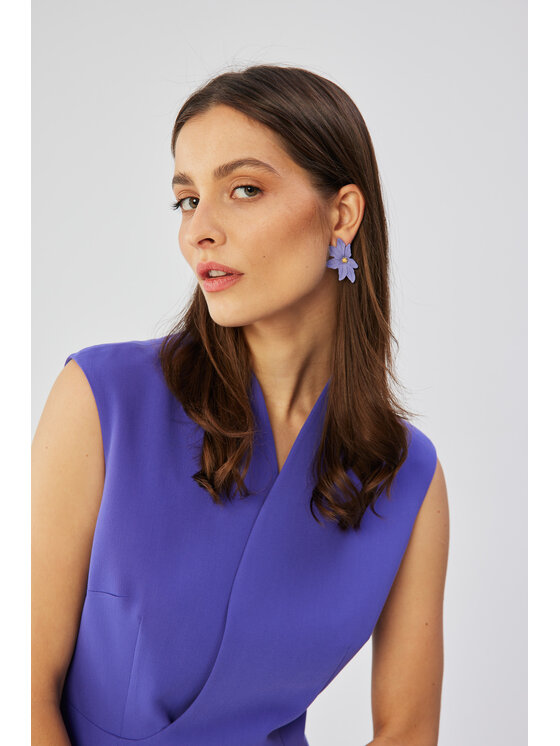 Stylove Stylove Večerní šaty S360 Fialová Comfortable Fit