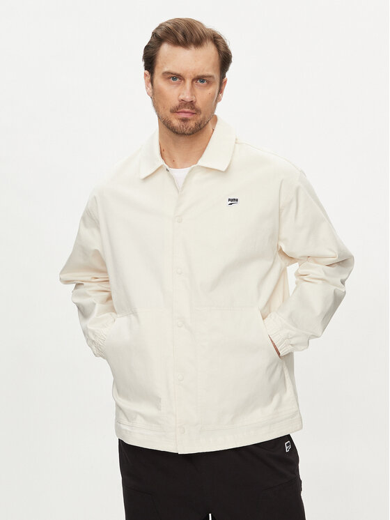 Puma Giacca di transizione Downtown 623695 Beige Loose Fit, taglia : XXL