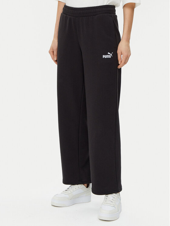 Puma Puma Melegítő alsó Ess Small No. 1 Logo 684979 Fekete Straight Fit
