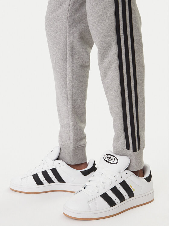 adidas adidas Spodnie dresowe 3-Stripes KE2428 Szary Slim Fit