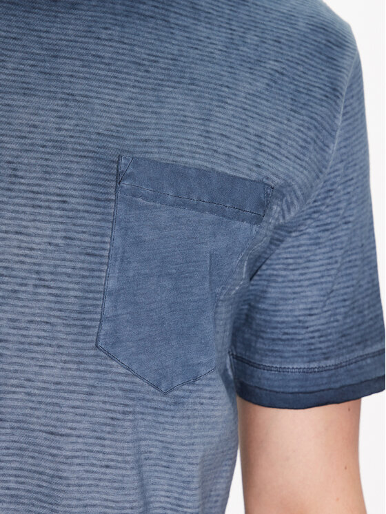 Lindbergh Lindbergh T-Shirt 30-420053 Blau Regular Fit