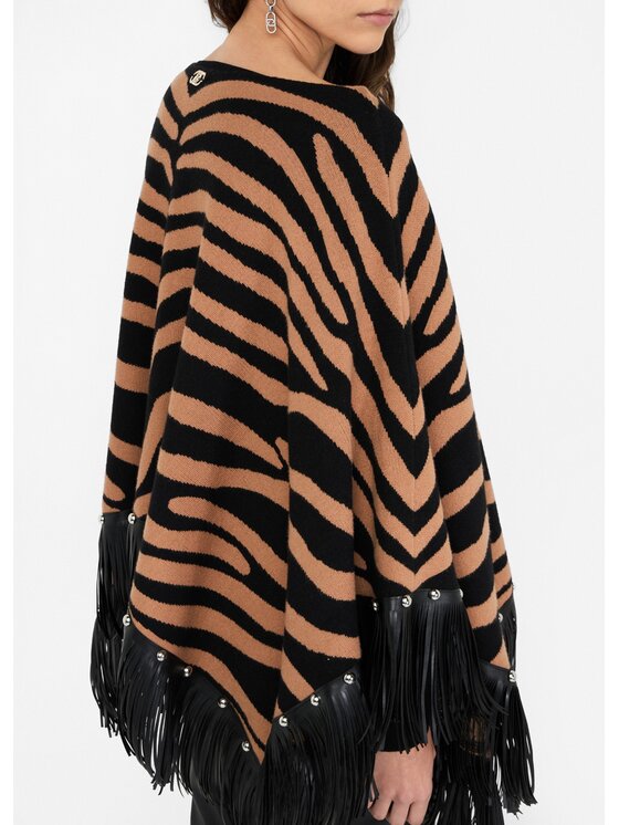 Liu Jo Liu Jo Poncho 2F5053M030009Z83 Beige Regular Fit