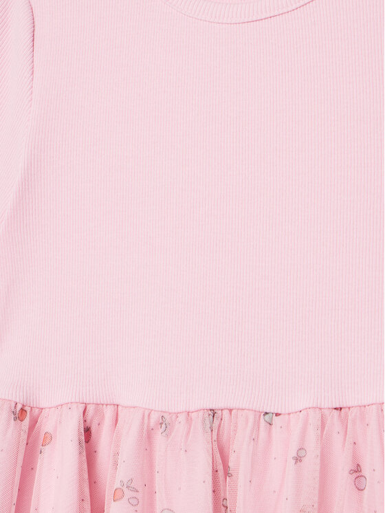 NAME IT NAME IT Sukienka codzienna Hamina 13238152 Różowy Slim Fit