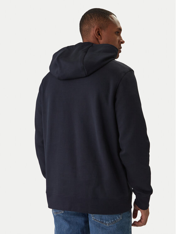 Tommy Hilfiger Tommy Hilfiger Džemperis ar kapuci Icon Intechno MW0MW42528 Tumši zils Regular Fit