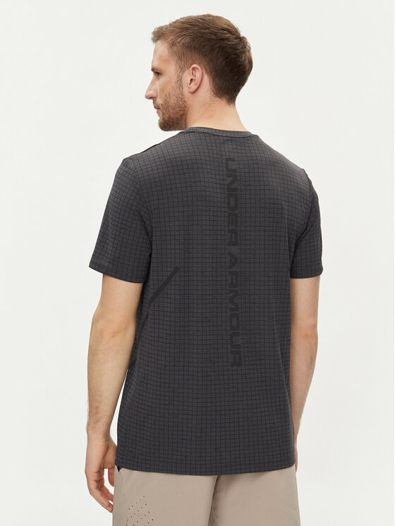 Under Armour Under Armour Maglietta tecnica Ua Seamless Grid Ss 1376921-025 Grigio Fitted Fit