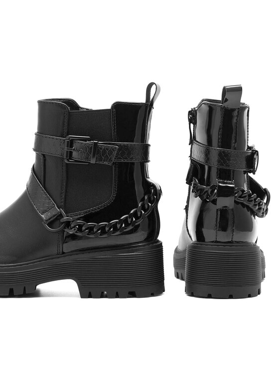 DeeZee DeeZee Bokacsizma CS6200-02 Fekete