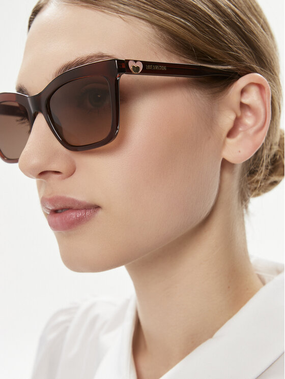 LOVE MOSCHINO Sonnenbrillen MOL057/S Braun | Modivo.de